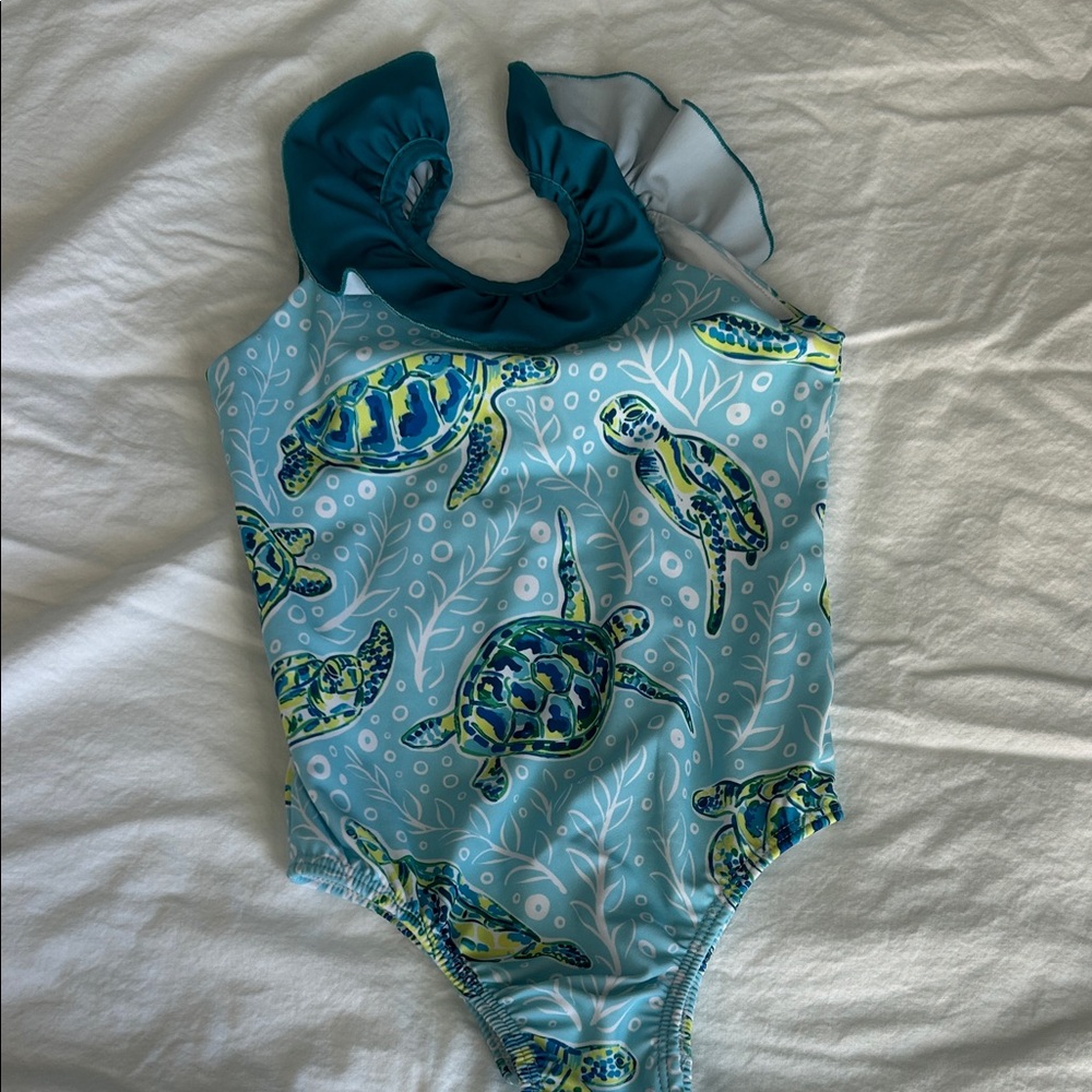 Southern smocked company sea turtle swimsuit